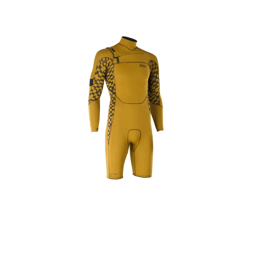 Traje corto ION Seek Core 3/2 mm hombre ideal para surf y kitesurf